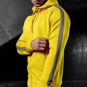 Sudadera con capucha de lana cálida a prueba de viento para hombre, 2 conjuntos de pantalones de chándal para deportes al aire libre y entrenamiento para correr, función de logotipo - Product Image 4