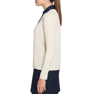 Camisas Polo Deportivas de Manga Larga para Mujer, con Logotipo Personalizado, de Secado Rápido, Lisas, al por Mayor, 2026 - Product Image 3