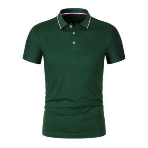 Chemise polo en piqué polyester-coton haute densité, fil peigné, personnalisable OEM, sans emballage individuel, vêtements de travail d'entreprise - Product Image 1
