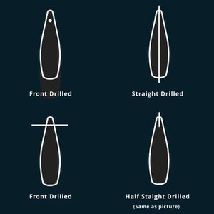 Cuarzo Natural Mixto de Ostra Espinosa, 9x30mm, Calibrado, Forma de Gota Larga, Pulido Suave, Certificado por Terceros, Piedra Preciosa Combinada - Product Image 6