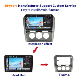 Panneau audio vidéo automobile Meihua OEM/ODM, cadre de panneau automobile 9 pouces pour Citroën C-Quatre C4 2015-2018 - Product Image 3