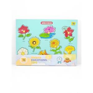 Juguete Educativo Rompecabezas con Patrón Floral - Product Image 1