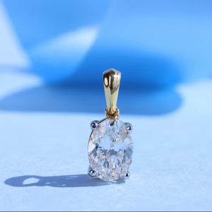 Vente en gros Or 14k Taille émeraude Lab Grown Diamond Bague de fiançailles IGI Certified Romantic Gemstone Accent Blue Gemstone Hot - Product Image 1