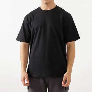 T-shirts surdimensionnés à séchage rapide de haute qualité en gros chemises à prix de gros T-shirt à bas quantité minimale de commande chemises personnalisées surdimensionnées - Product Image 3