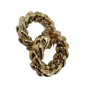 Heurtoir de porte en or antique en laiton de haute qualité avec une finition brillante Parfait pour les entrées de la maison et les accents de porte décoratifs - Product Image 1