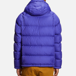 OEM Custom Printed Stand Collar Front Logo Men's Winter Puffer Jacket Quick <b>Dry</b> Breathable Windproof Casual Outdoor <b>Coat</b> - Product Image 4