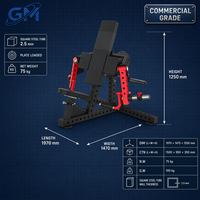 Máquina de curl de bíceps con carga de placas de alta resistencia y reposabrazos ajustables para entrenamiento de fuerza en gimnasios comerciales