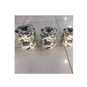 Florero de metal para sala de estar, decoración interior y exterior, maceta de jardín, florero de suelo para Entrywa - Product Image 2