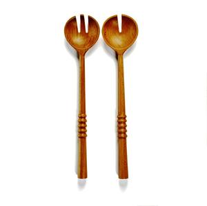 Ensemble de serveurs à salade en bois et résine indiens faits à la main 220 taux d'usine disponible pour les outils à salade - Product Image 3