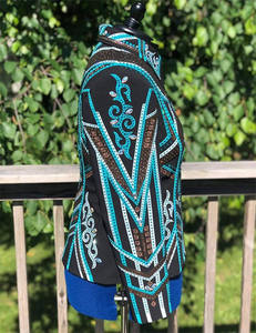 Veste Western Showmanship de qualité supérieure pour dames, tenue d'équitation élégante, parfaite pour les spectacles de rodéo et de chevaux - Product Image 4