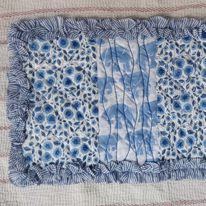 ถาดรองน้ำชาผ้าคอตตอนบุผ้าพิมพ์ลายทนทานทนทานทนทานต่อการใช้งานพร้อมท่อหม้อร้อนอุปกรณ์เสริมสำหรับเครื่องดื่ม - Product Image 2