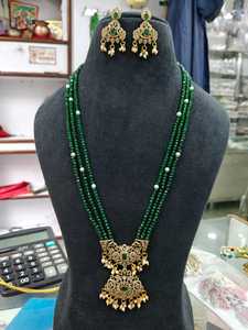 Joyería India para Mujer, Cuentas Antiguas, Mala Larga, Juego de Cuentas de Vidrio Multicolores de Alta Calidad, Collar Hecho a Mano, Producto al por Mayor - Product Image 4