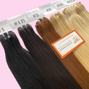 Paquets de cheveux de trame droite d'os de qualité supérieure de fournisseur professionnel confiant personnaliser la couleur, longueur navire dans le monde entier - Product Image 3