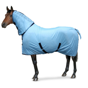 Drap anti-mouches pour chevaux d'été Tissu en maille léger et respirant pour le confort et la protection contre les mouches - Product Image 3
