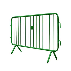 Barrières de sécurité routière en métal robuste, pliables, écologiques, fabricants de barrières de contrôle de foule pour piétons en métal - Product Image 6