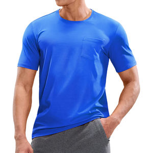 T-shirt de luxe en coton à manches courtes grande taille pour hommes 100% qualité d'exportation respirant style décontracté fabriqué au Bangladesh - Product Image 4