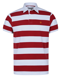 Camiseta de Jersey a Rayas Antiarrugas de Algodón XL Personalizada y Transpirable de Corte Regular para Hombre - Product Image 3