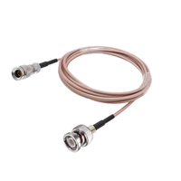 Câble HD SDI droit BNC femelle vers Micro BNC DIN 1.0/2.3 CC4 mâle RG179 Pigtail 75 Ohm pour Blackmagic HyperDeck Shuttle