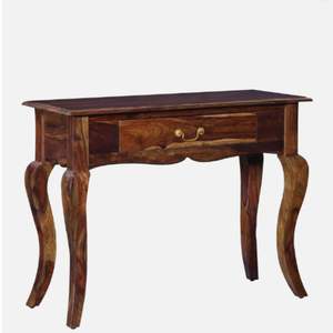 Mesa Consola de madera tradicional Anne Sheesham para áreas de estar y comedor - Product Image 3
