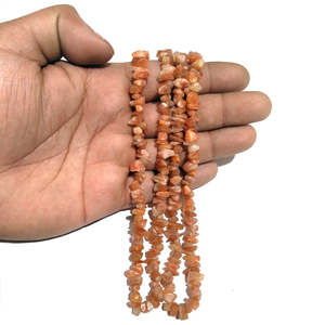 Collar de Cristal de Piedra del Sol, Gema Natural Curativa, Mala para la Alegría y la Positividad, Energizado con Reiki - Product Image 2