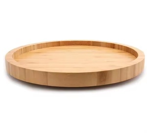 House Hold Serving Article Wooden Lazy Susan <b>Organizer</b> Available at Two Tone Color Extremely Reliable for Customer at Best Price - Product Image 5