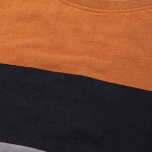 Nouveau design personnalisé de coton de luxe coupe ample petite goutte d'épaule impression sérigraphie broderie été décontracté grande taille t-shirt - Product Image 2