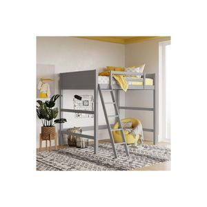 เตียงนอนไม้สไตล์ลอฟท์สำหรับเด็กและทารกเตียงสองชั้นแบบทันสมัยดีไซน์จากเวียดนามตามยี่ห้อของคุณ - Product Image 3