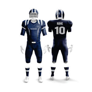 Suministro directo de fábrica Multi colorido sublimación completa poliéster juvenil fútbol americano uniforme fútbol Jersey conjunto - Product Image 6