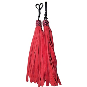 แส้หนังทำมือแบบกำหนดเอง รุ่นใหม่ล่าสุด อุปกรณ์บอนด์เดจสำหรับผู้ใหญ่ มาตรฐานสากล พร้อมกระเป๋า - Product Image 1