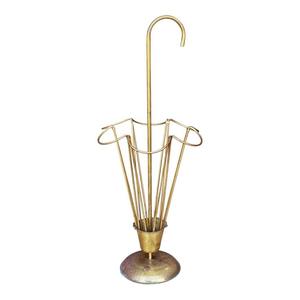 Base de parapluie élégante en métal avec cadre en acier robuste thermolaqué, idéale pour les halls intérieurs et les espaces commerciaux - Product Image 1