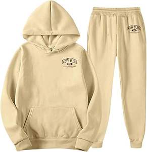 Chándal de invierno personalizado 2025 Premium Jogger Hoodie Set para gimnasio Fitness secado rápido transpirable ligero - Product Image 4