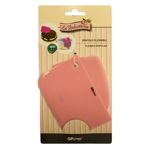 LA DOLCETTERIA 5261 Juego de 2 Espátulas de Cocina Flexibles - Product Image 1