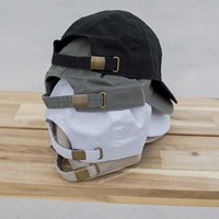 Casquette de baseball vintage non structurée à 6 panneaux, profil bas, avec logo brodé 3D personnalisé, unisexe, 100% coton, OEM ODM Vietnam