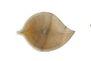 Évier en pierre de marbre naturel, lavabo de conception de marguerite de marbre d'onyx, évier fait main d'onyx - Product Image 5