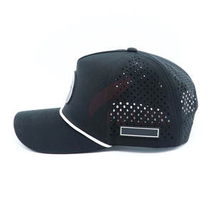 Casquettes de golf en maille respirantes et ajustables pour hommes, idéales pour les activités sportives en extérieur – Casquettes de golf personnalisées - Product Image 4