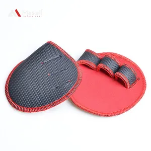 Customized logo Material Neoprene Grip Pads Lifting Grips For Gym Workout Lifting Pad For Weightlifting bodybuilding Comfortable