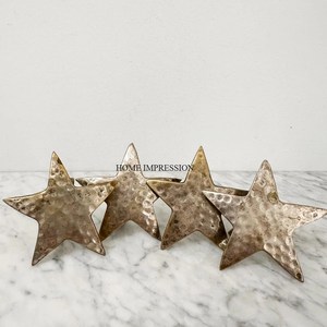 Modern Stylish Metal Casted Napkin <b>Ring</b> High Quality Customized Shape Stocked Wedding Party Usage Supplies India - Product Image 5
