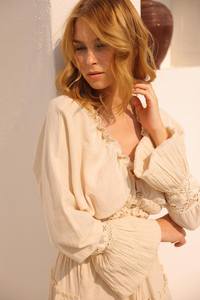 <b>Gypsy</b> Breeze Women's Vintage <b>Long</b> Sleeve A-Line 100% Cotton Breathable Set - Product Image 2