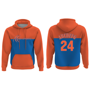 Sudaderas con capucha deportivas atléticas personalizadas para hombre, sublimación de talla grande, ropa de equipo corporativo, ropa informal de espíritu de equipo para hombre - Product Image 3