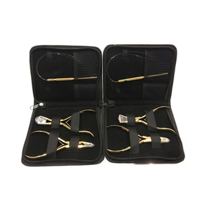 Herramientas para Extensiones de Cabello, Juego de Pinzas de Acero Inoxidable para Extensiones de Cabello con Aguja de Gancho, Kit de Herramientas Personalizadas para Extensiones de Cabello - Product Image 3