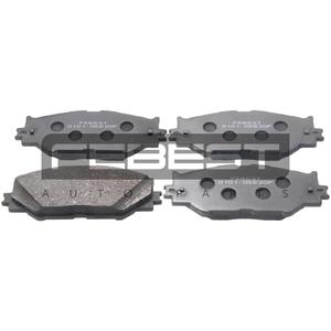 Set di pastiglie freno anteriori FEBEST (0101-GSE20F) - Product Image 1