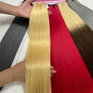 เครื่องยืดผมมนุษย์ผมตรงจากเวียดนามเกรดดี100% วิกผมคนเส้นด้ายคู่ - Product Image 4