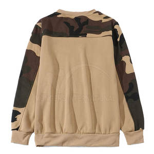 Sweat-shirts décontractés pour hommes personnalisés, en tissu polaire d'hiver 240g, écologiques, haute teneur en polyester/coton, séchage rapide - Product Image 2