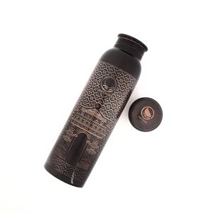 Factory Wholesale High Quality 100% Pure Copper Hammered 34OZ/<b>1</b> <b>Litre</b> Ayurvedic Purity <b>Bottle</b> Leak-Proof Cooling Water Drinkware - Product Image 5