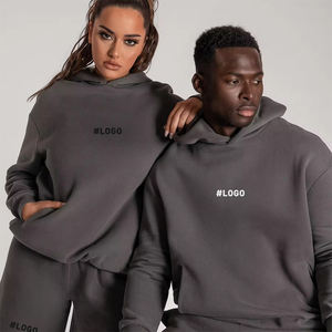 Ensemble de sweats à capuche pour hommes de la meilleure qualité, couleur gris foncé, manches longues, vêtements de rue, ensemble de sweats à capuche pour hommes avec logo personnalisé - Product Image 5