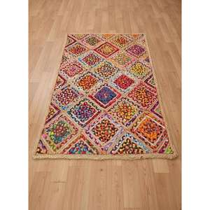 Premium Quality Jute Round <b>Rug</b> Sustainable Hand Knotted Jute <b>Mats</b> <b>Rug</b> For Indoor Decor Jute Chindi Hall Runner from India - Product Image 3