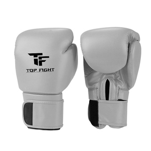 Gants de boxe à bas prix, vente en gros, personnalisables, durables, vêtements de sport de kickboxing en cuir uni avec votre propre logo - Product Image 3