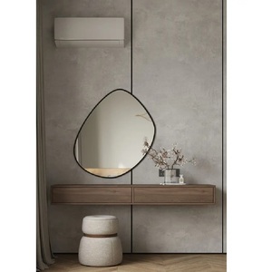 โต๊ะเครื่องแป้งลอยได้สำหรับแต่งหน้าพื้นผิวปรับขนาดและสีได้ตามต้องการไม้อัด PVC MDF กันน้ำโต๊ะแต่งหน้าทันสมัยจากเวียดนาม - Product Image 3