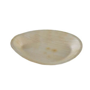 Vaisselle jetable écologique de haute qualité biodégradable compostable plateau à œufs feuille de dîner pour servir des aliments dans les fêtes de mariage - Product Image 5