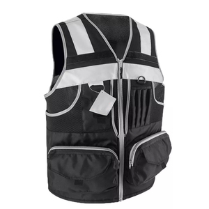 Gilet de sécurité haute visibilité en gros, conforme aux normes ANSI Classe 1 et EN ISO 20471 Classe 2, imperméable, avec LED clignotante, couleur/logo personnalisé, haute qualité - Product Image 2